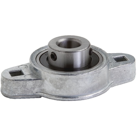 Clesco F2DC-BL-062 Ball Bearing, Die-Cast Housing, Rigid (2 Bolt) F2DC-BL-062